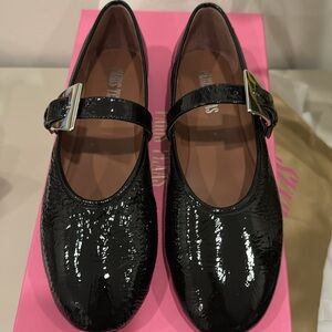 Paris Texas Black Patent Mary Janes